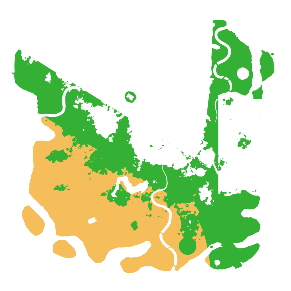 Biome Rust Map: Procedural Map, Size: 4400, Seed: 2627068