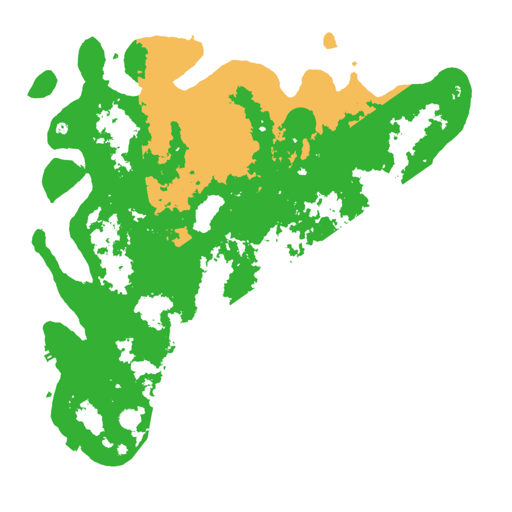 Biome Rust Map: Procedural Map, Size: 4400, Seed: 60003251