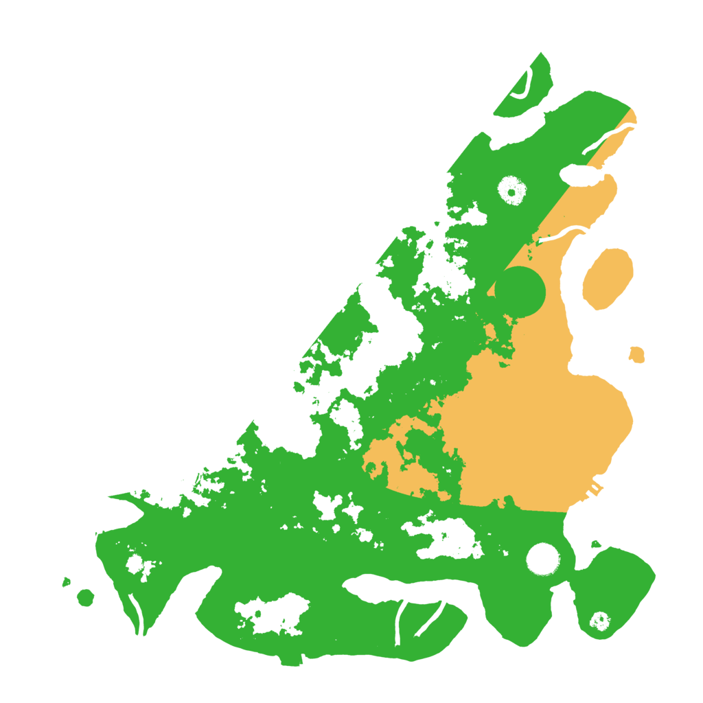 Biome Rust Map: Procedural Map, Size: 3800, Seed: 14847689