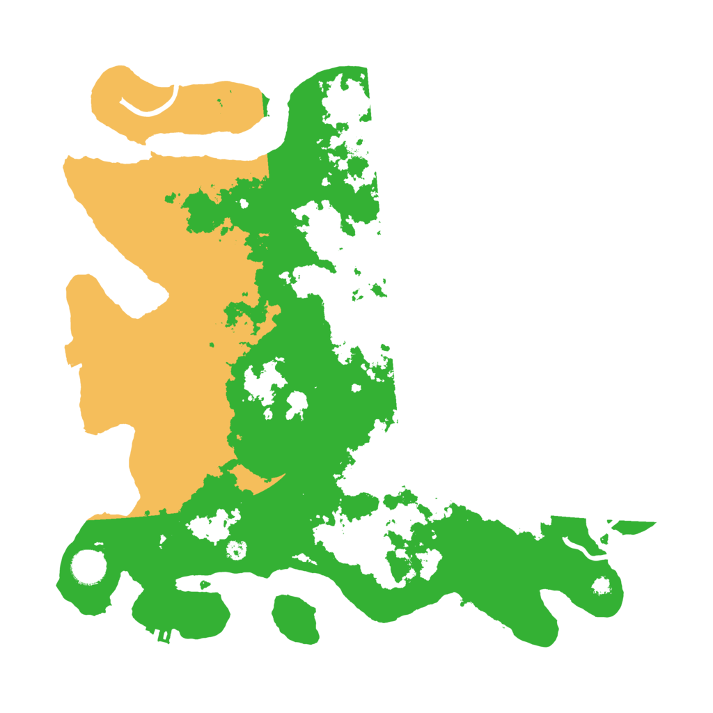 Biome Rust Map: Procedural Map, Size: 3600, Seed: 41118556