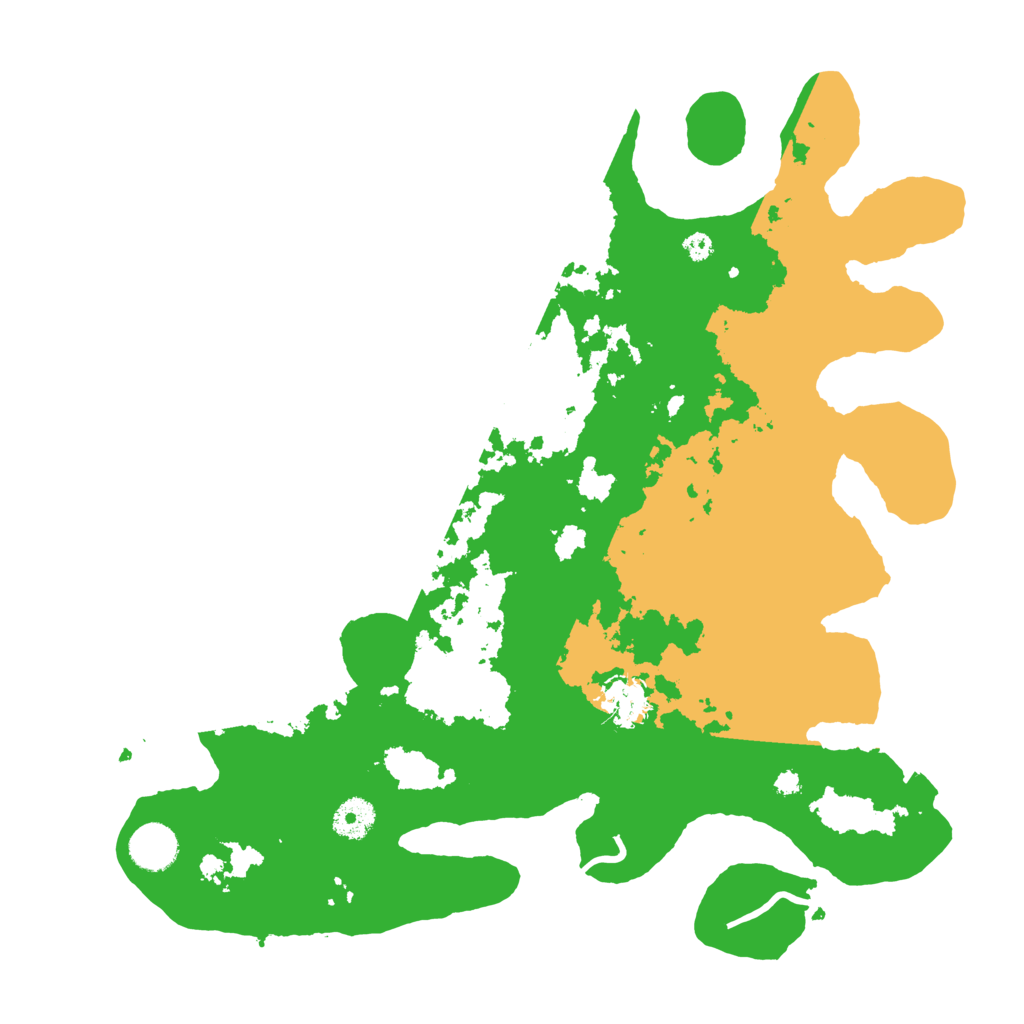 Biome Rust Map: Procedural Map, Size: 3750, Seed: 1981040
