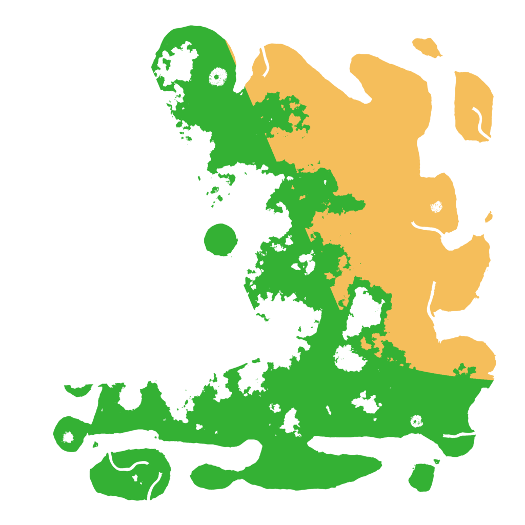 Biome Rust Map: Procedural Map, Size: 4400, Seed: 32027200