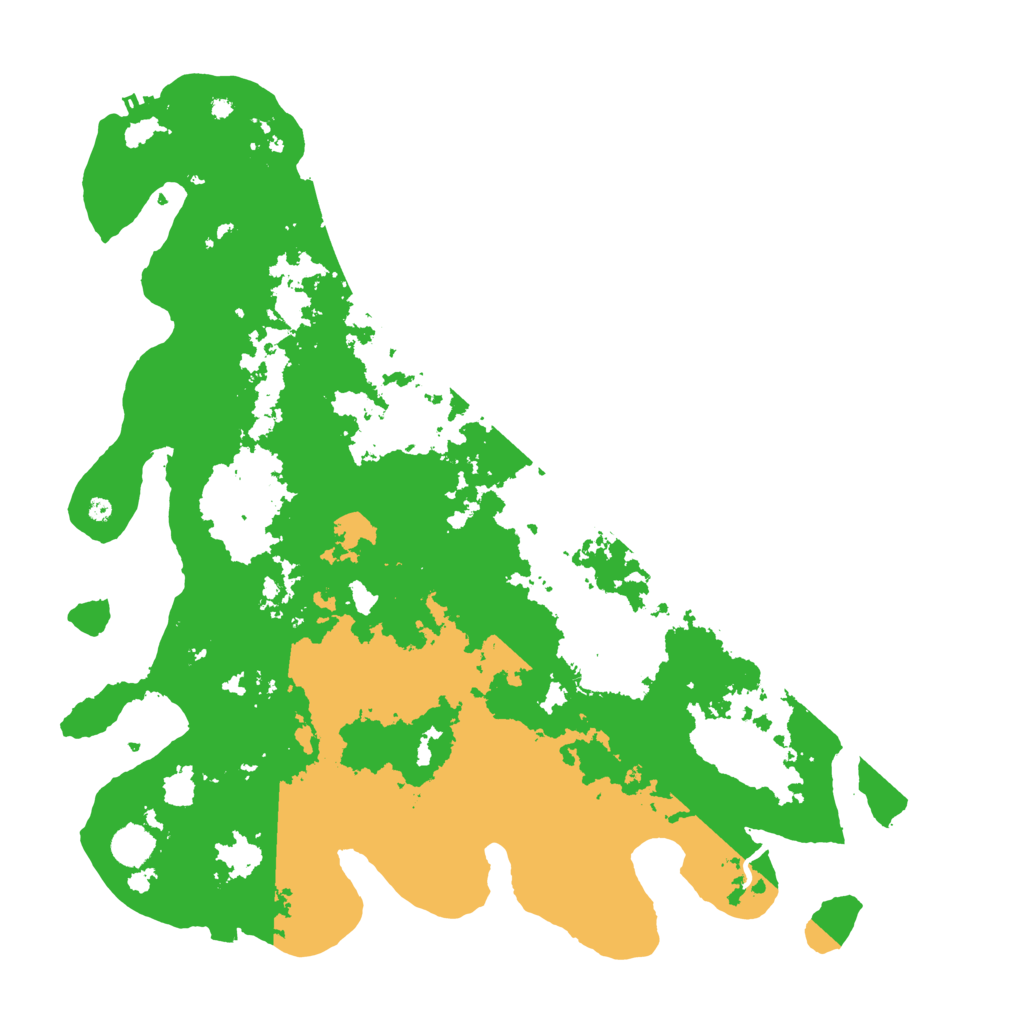 Biome Rust Map: Procedural Map, Size: 4500, Seed: 953981202