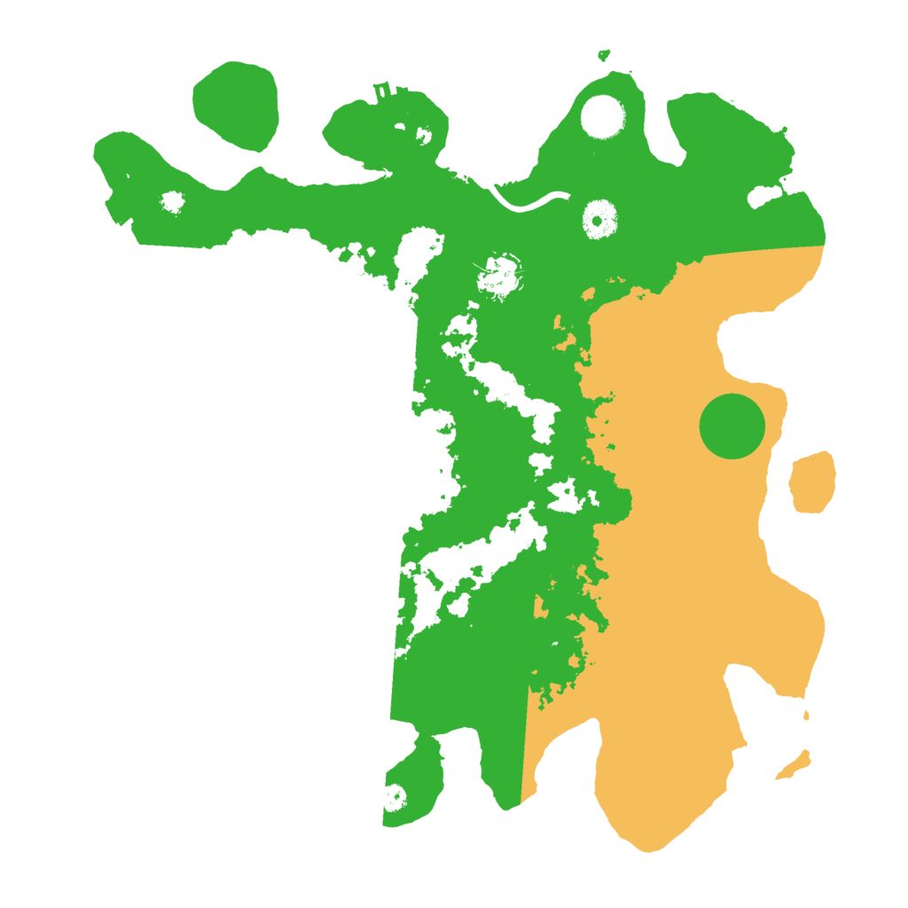 Biome Rust Map: Procedural Map, Size: 3650, Seed: 78370721