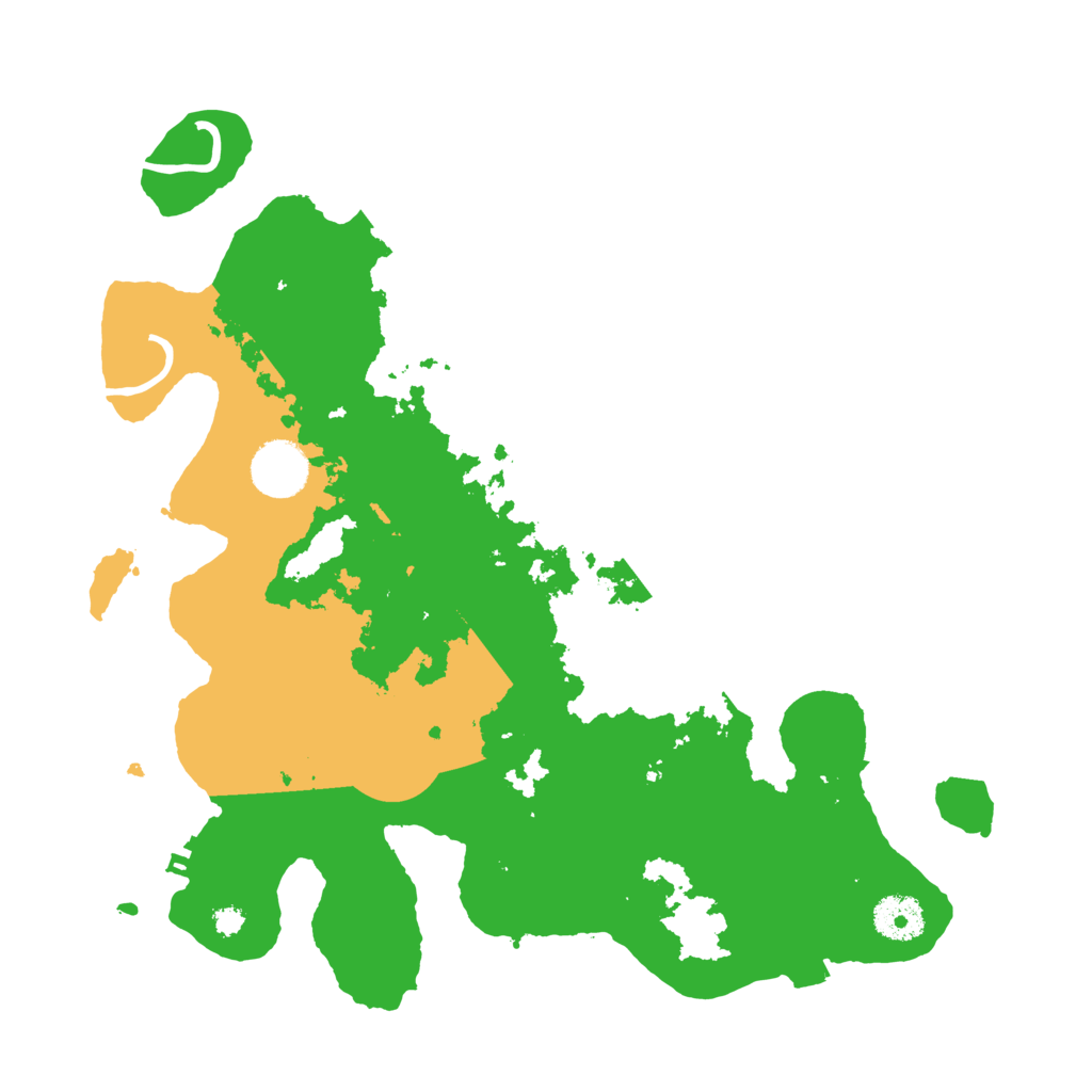 Biome Rust Map: Procedural Map, Size: 3400, Seed: 95626418