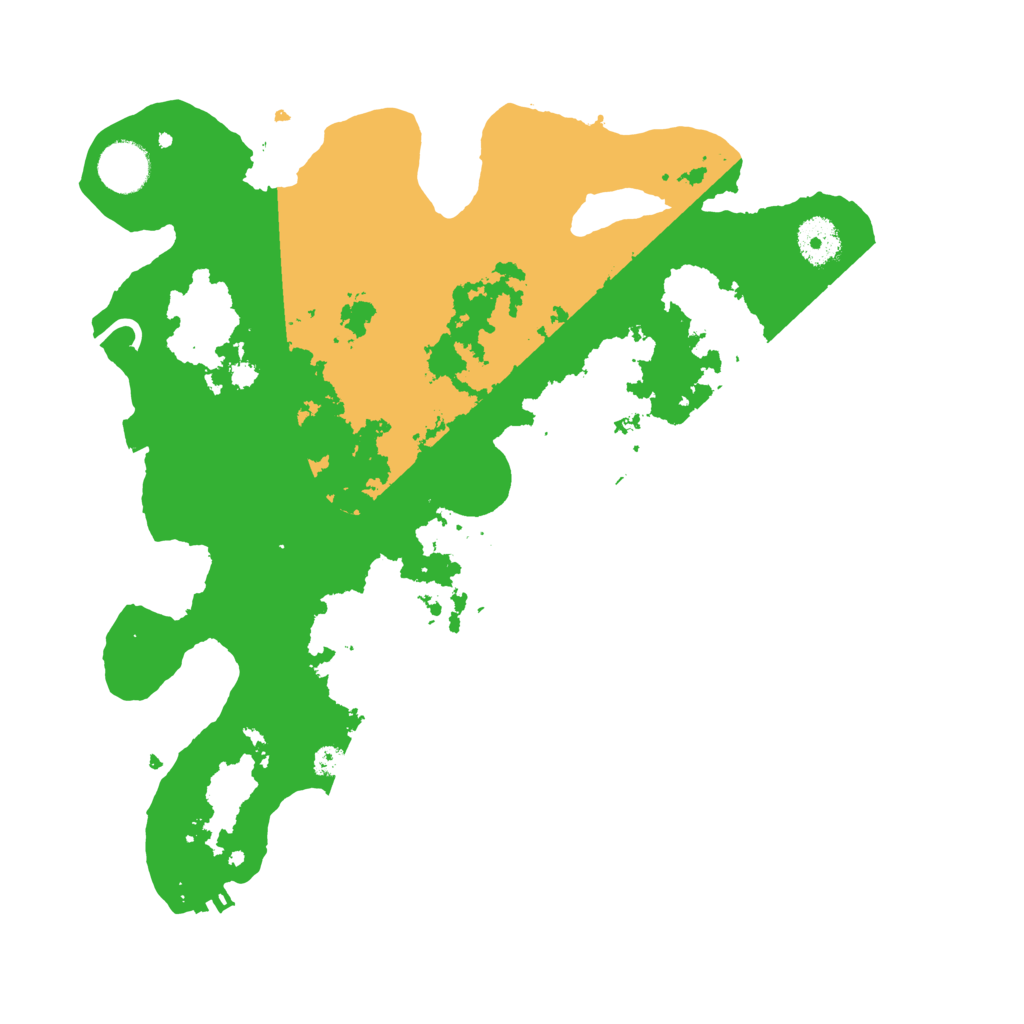 Biome Rust Map: Procedural Map, Size: 3500, Seed: 340617008