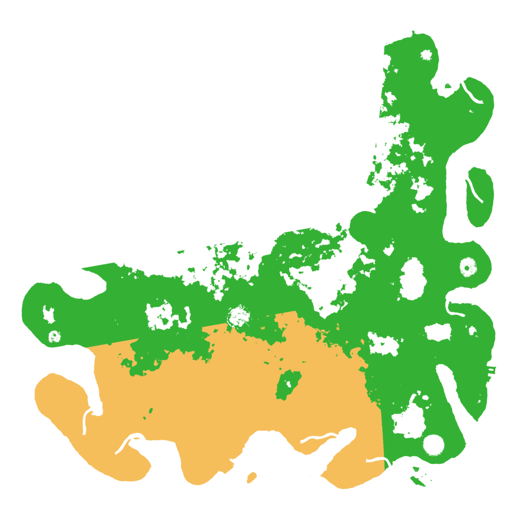 Biome Rust Map: Procedural Map, Size: 4400, Seed: 83774481