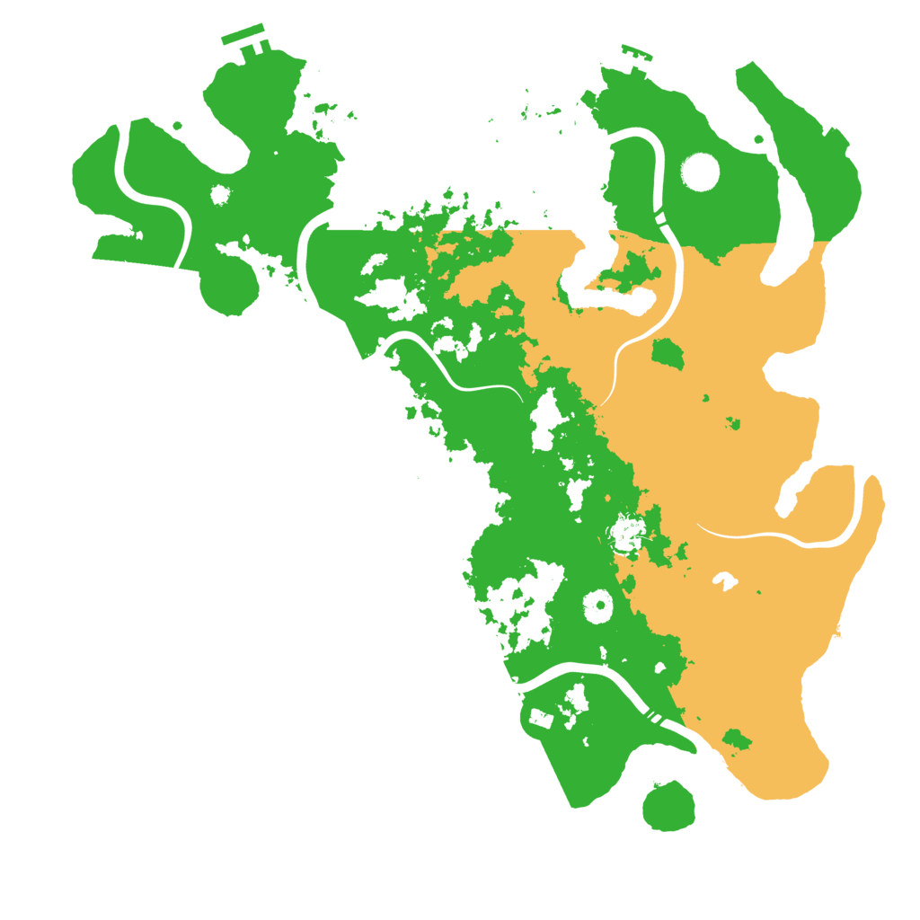 Biome Rust Map: Procedural Map, Size: 4250, Seed: 125112695