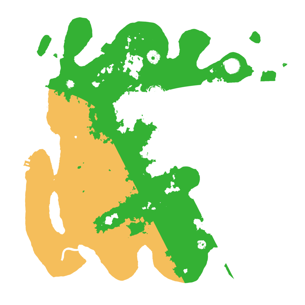 Biome Rust Map: Procedural Map, Size: 3500, Seed: 39754012