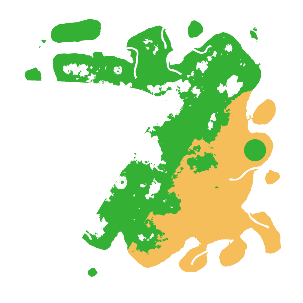 Biome Rust Map: Procedural Map, Size: 3650, Seed: 16163638