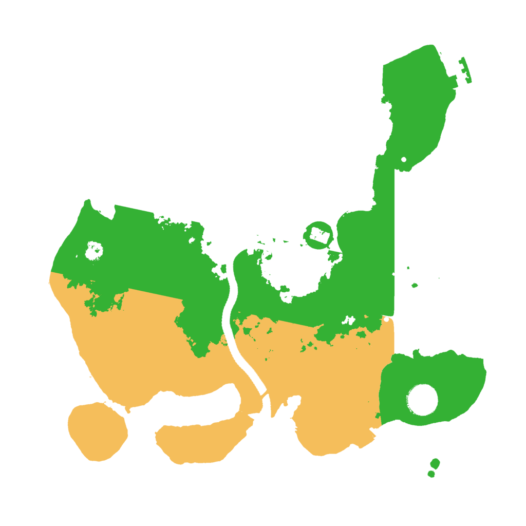 Biome Rust Map: Procedural Map, Size: 3000, Seed: 241119