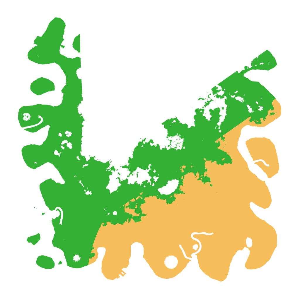 Biome Rust Map: Procedural Map, Size: 4000, Seed: 356777
