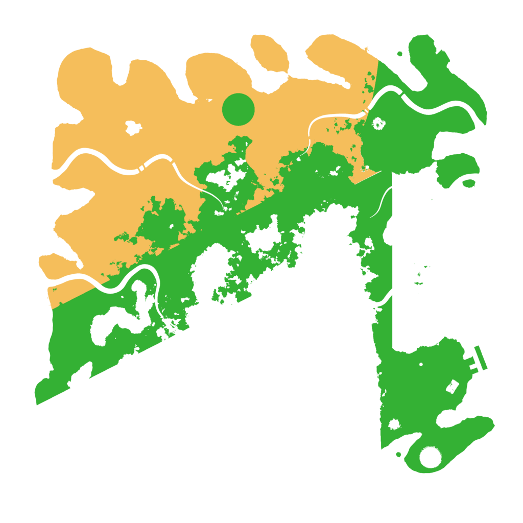 Biome Rust Map: Procedural Map, Size: 4250, Seed: 108408