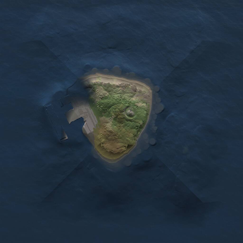 Rust Map: Procedural Map, Size: 1250, Seed: 471884410, 2 Monuments