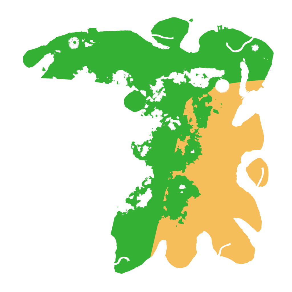 Biome Rust Map: Procedural Map, Size: 3850, Seed: 1670301377