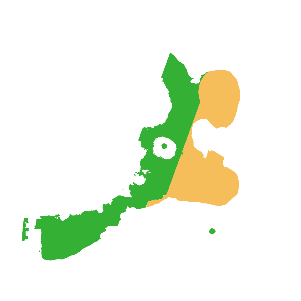 Biome Rust Map: Procedural Map, Size: 2000, Seed: 234324