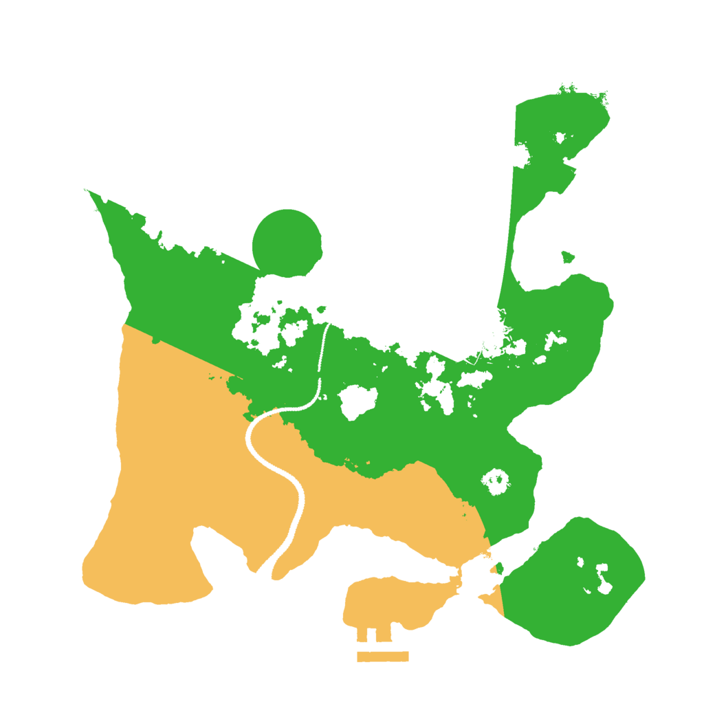 Biome Rust Map: Procedural Map, Size: 2750, Seed: 232262