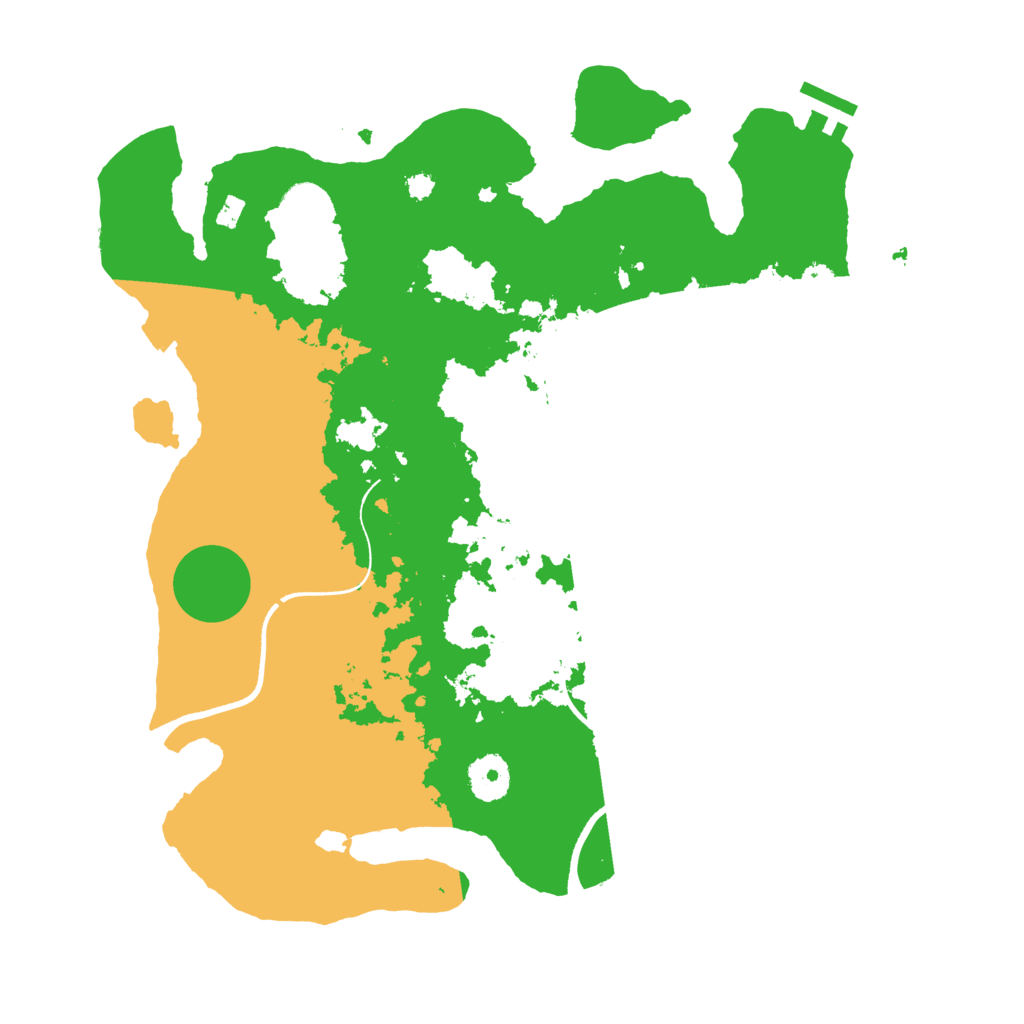 Biome Rust Map: Procedural Map, Size: 3500, Seed: 1794937023
