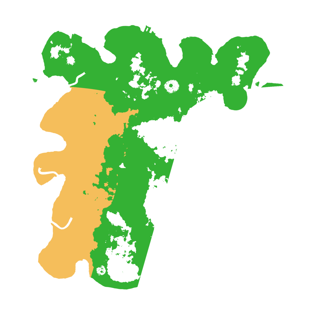 Biome Rust Map: Procedural Map, Size: 3500, Seed: 1802309964