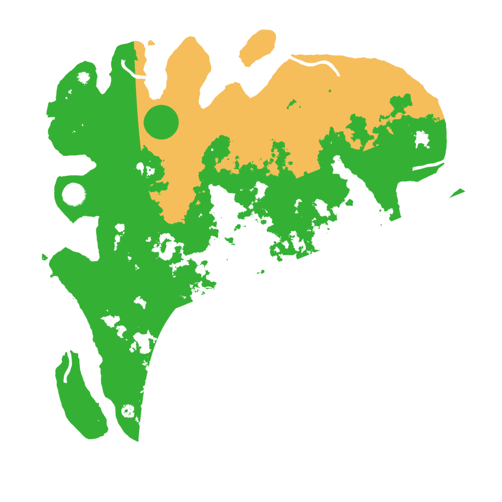 Biome Rust Map: Procedural Map, Size: 3850, Seed: 60193401