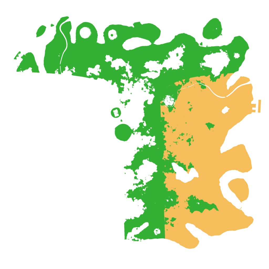 Biome Rust Map: Procedural Map, Size: 4250, Seed: 17535326