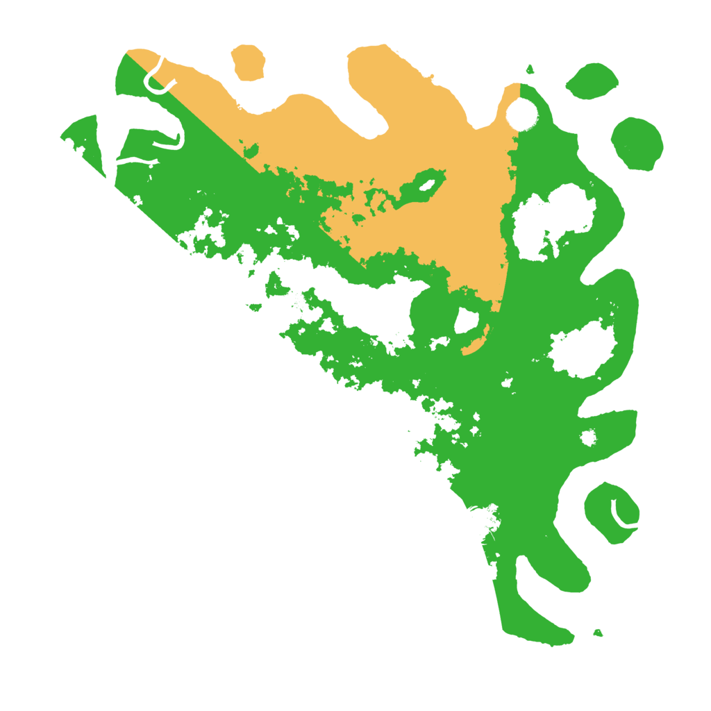 Biome Rust Map: Procedural Map, Size: 4000, Seed: 30958192