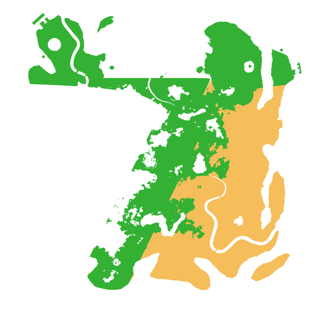 Biome Rust Map: Procedural Map, Size: 4250, Seed: 37225030