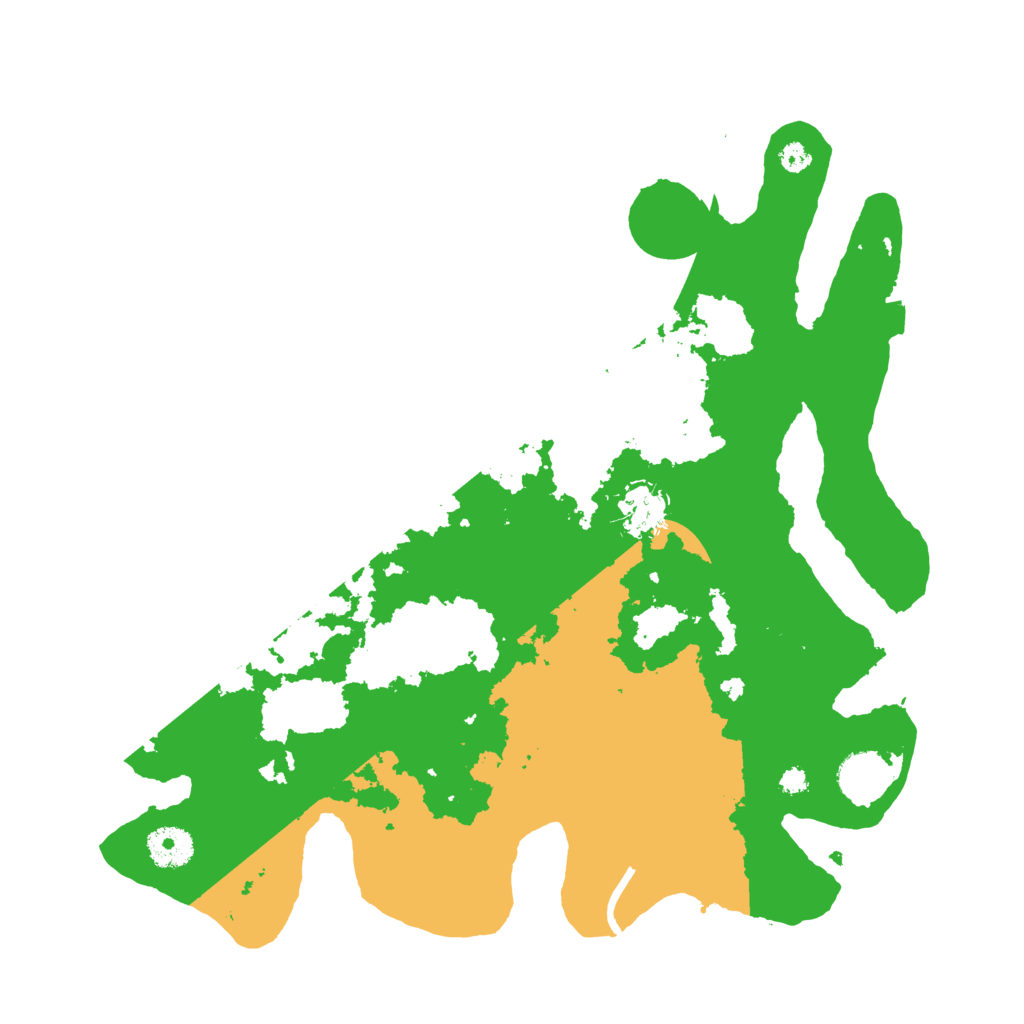 Biome Rust Map: Procedural Map, Size: 3550, Seed: 74553833