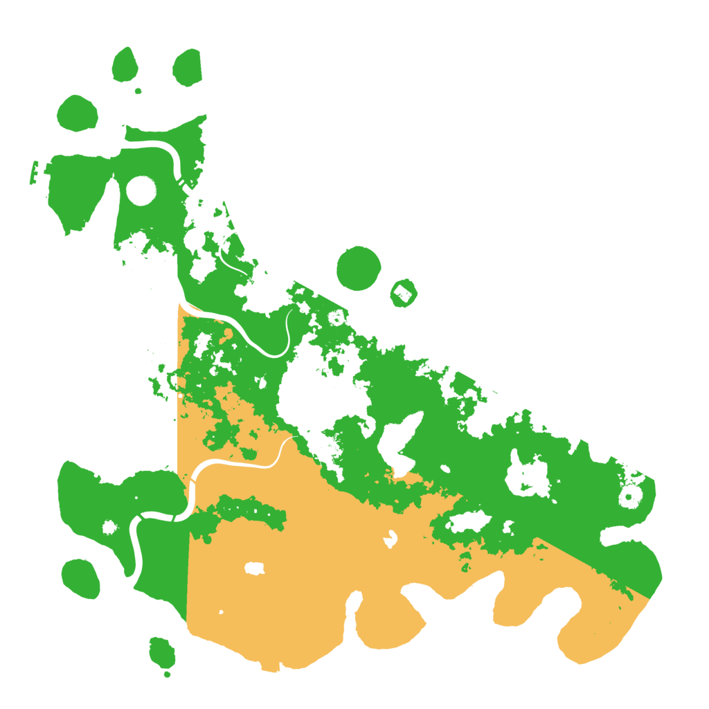 Biome Rust Map: Procedural Map, Size: 4500, Seed: 594429757