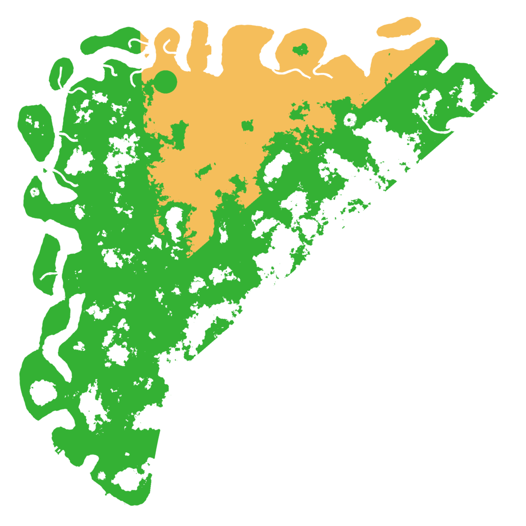 Biome Rust Map: Procedural Map, Size: 6000, Seed: 2049030