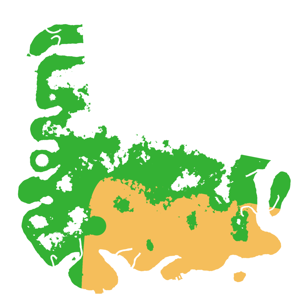 Biome Rust Map: Procedural Map, Size: 4250, Seed: 43191078