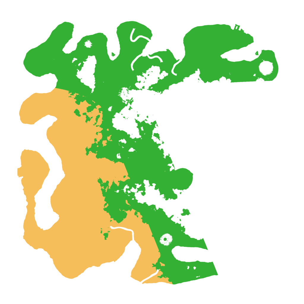 Biome Rust Map: Procedural Map, Size: 3850, Seed: 13263058