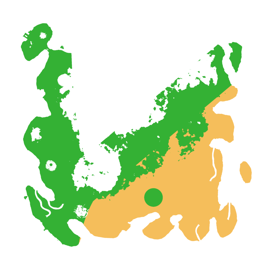 Biome Rust Map: Procedural Map, Size: 3800, Seed: 47228594