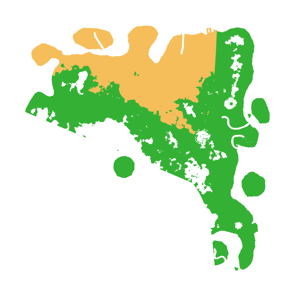Biome Rust Map: Procedural Map, Size: 3750, Seed: 13831