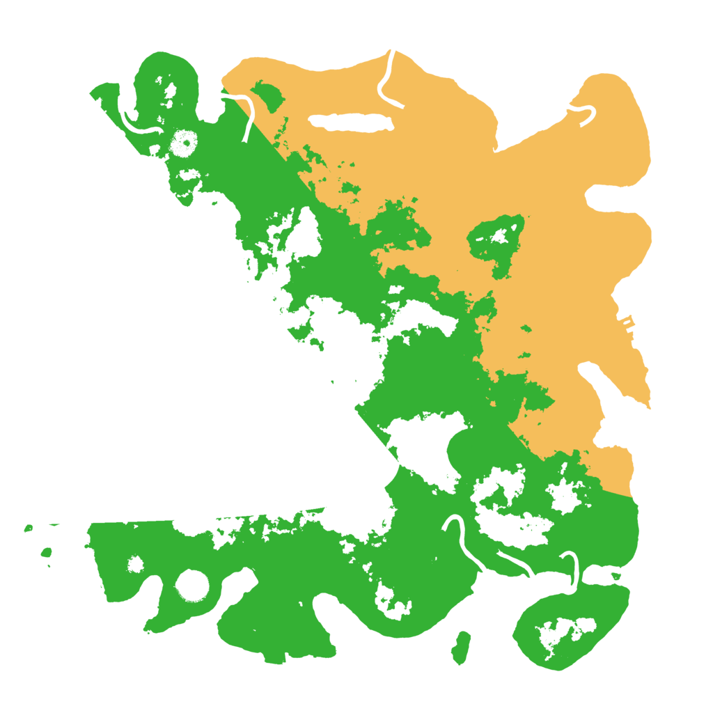 Biome Rust Map: Procedural Map, Size: 3950, Seed: 22882826