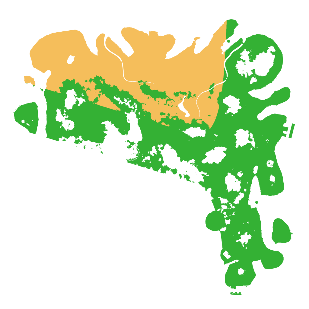 Biome Rust Map: Procedural Map, Size: 4250, Seed: 63367863