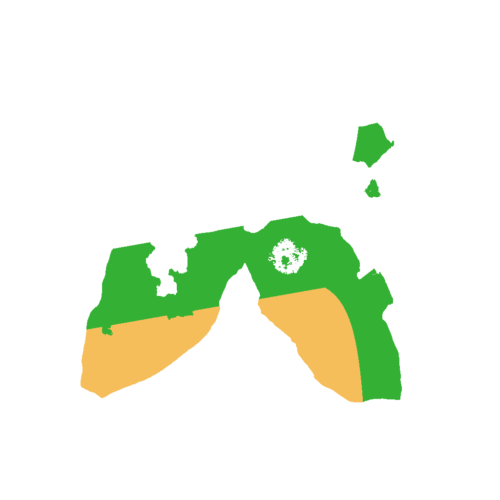 Biome Rust Map: Procedural Map, Size: 1500, Seed: 358523349