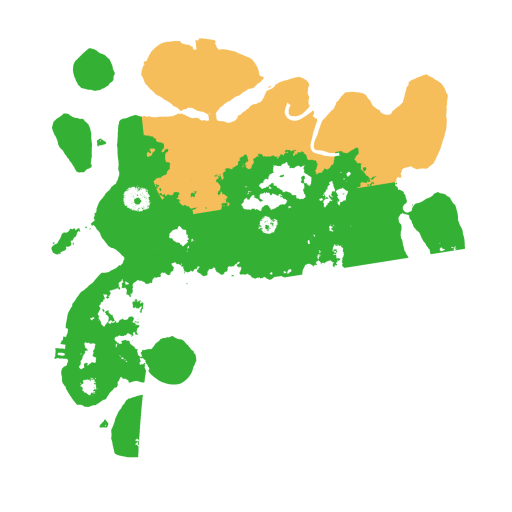 Biome Rust Map: Procedural Map, Size: 3000, Seed: 2081688331