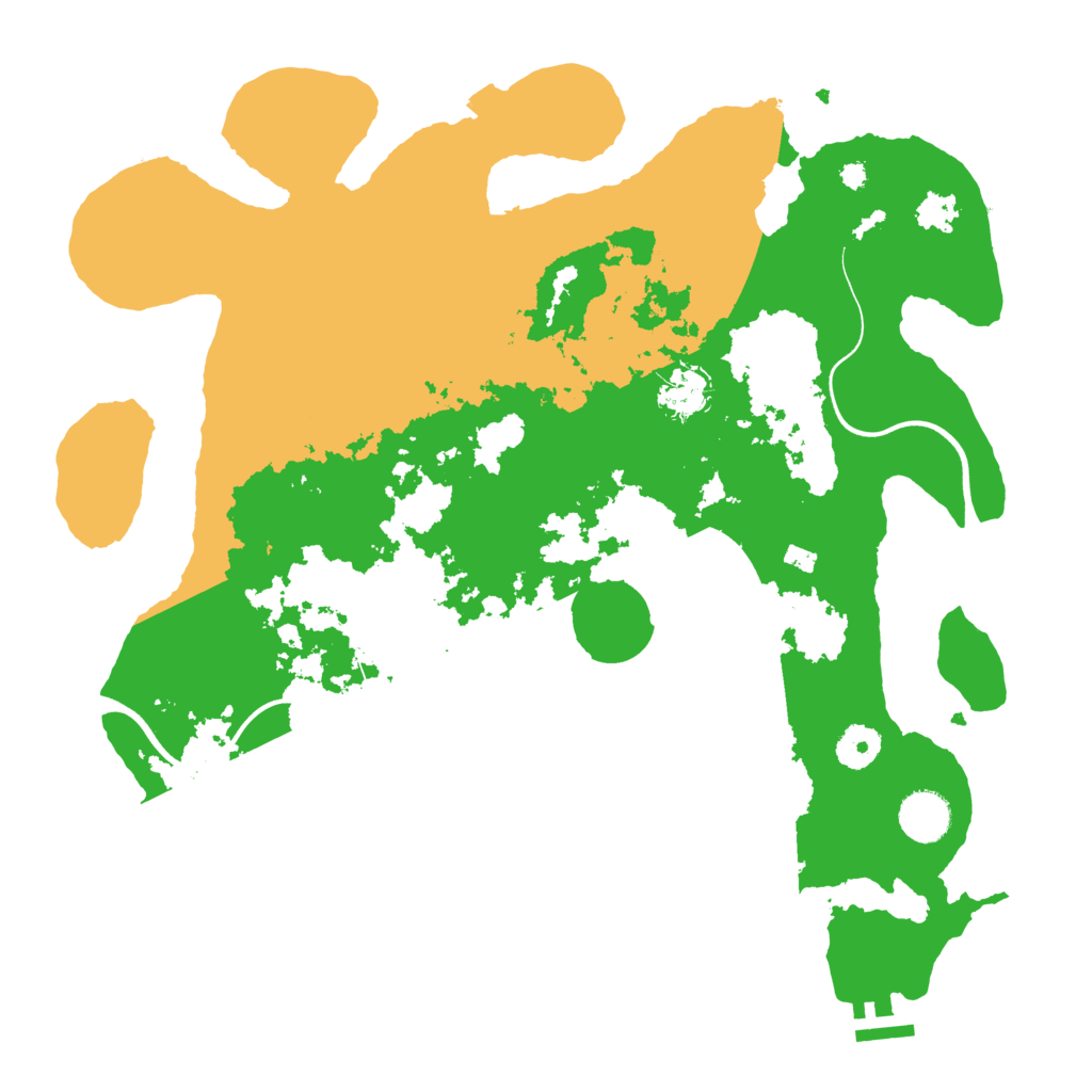Biome Rust Map: Procedural Map, Size: 3750, Seed: 39563475