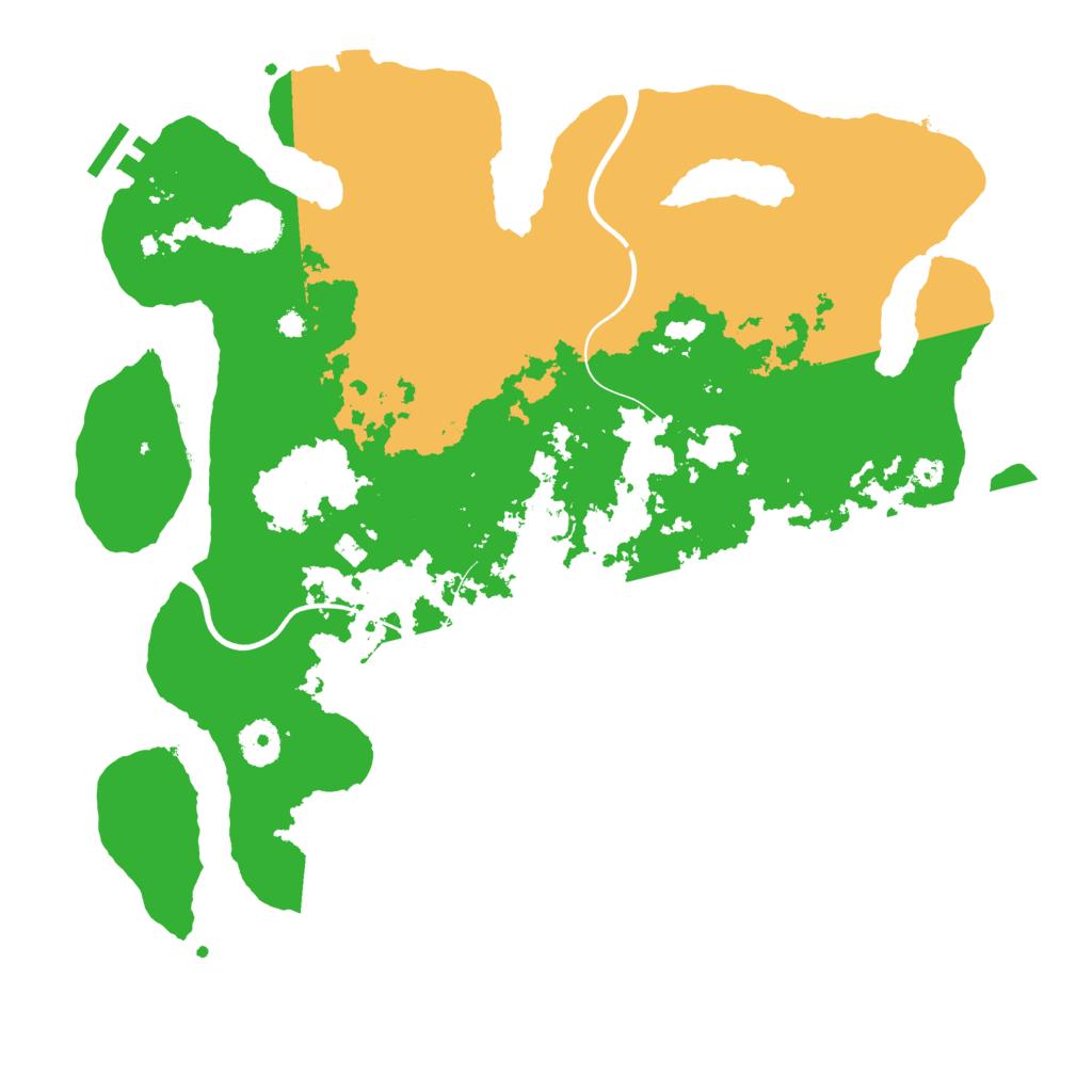 Biome Rust Map: Procedural Map, Size: 3750, Seed: 442312681