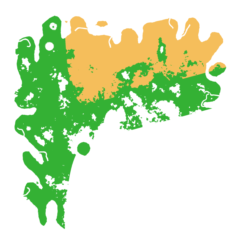 Biome Rust Map: Procedural Map, Size: 5000, Seed: 93576738