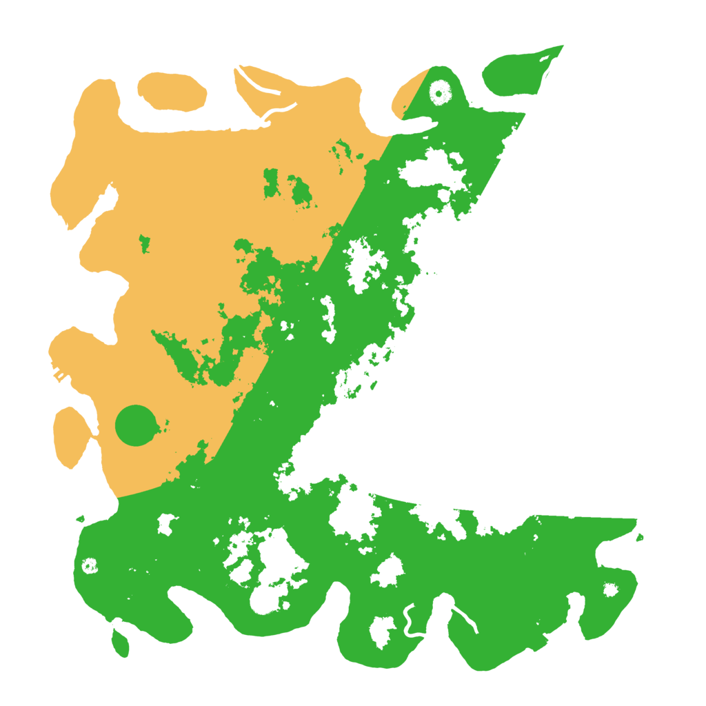 Biome Rust Map: Procedural Map, Size: 4500, Seed: 984175197