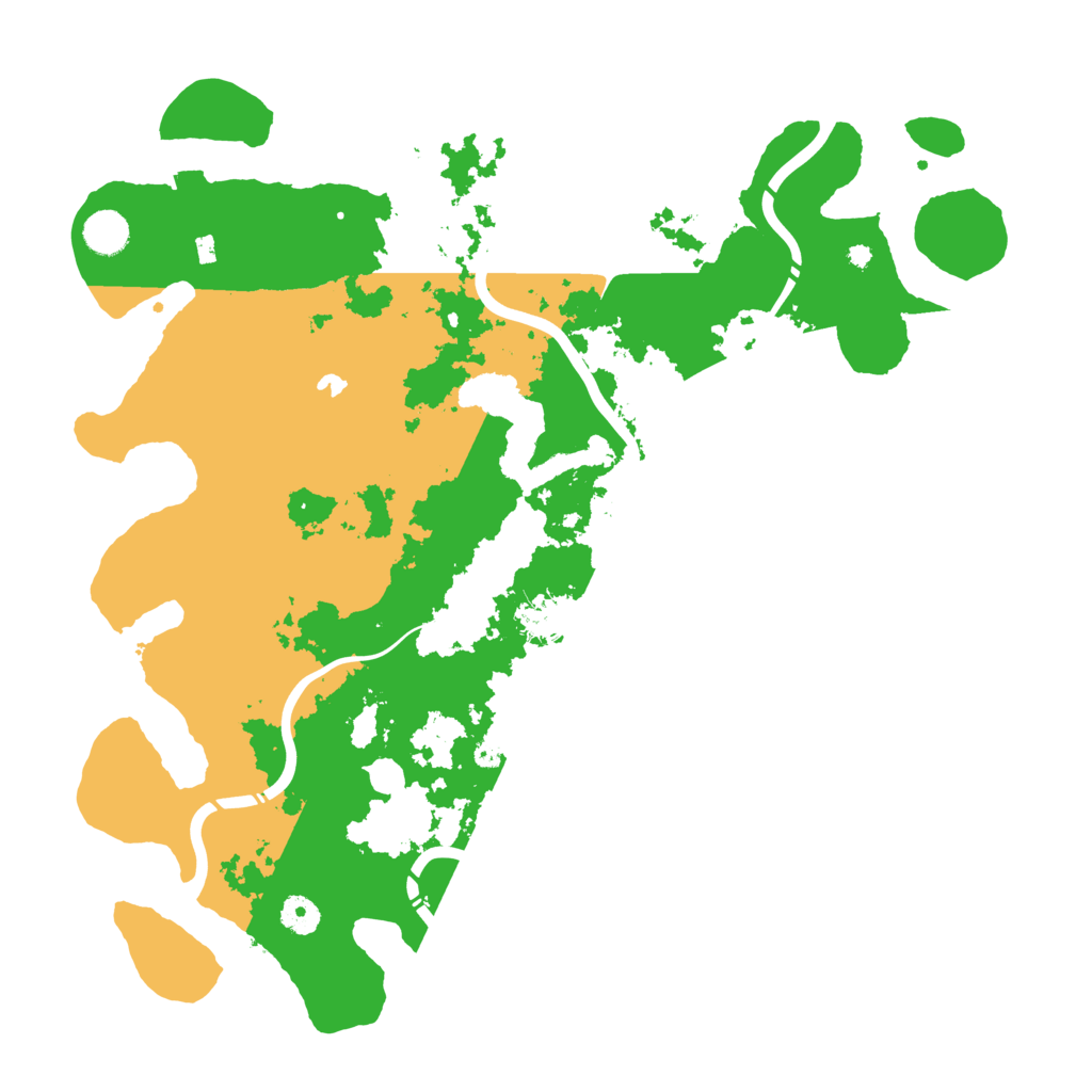 Biome Rust Map: Procedural Map, Size: 4250, Seed: 217782486