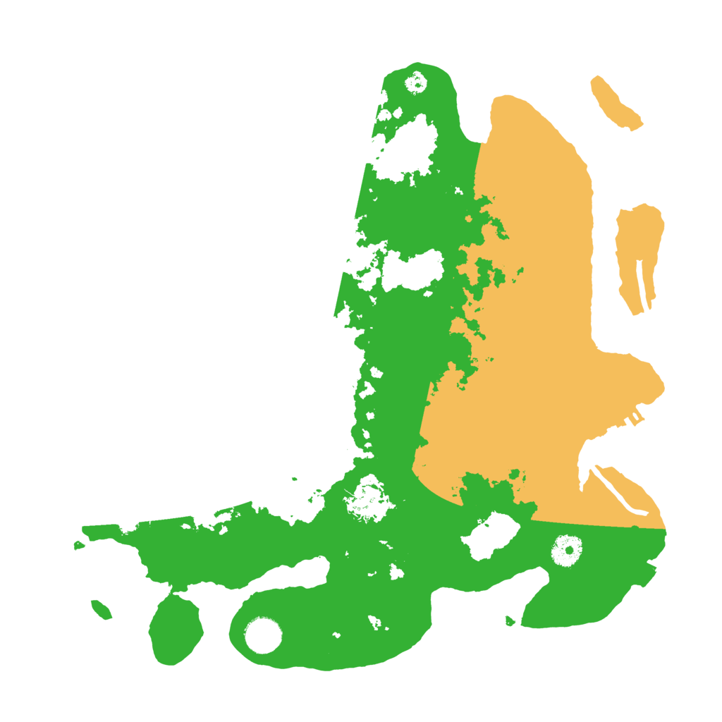 Biome Rust Map: Procedural Map, Size: 3500, Seed: 1955467290