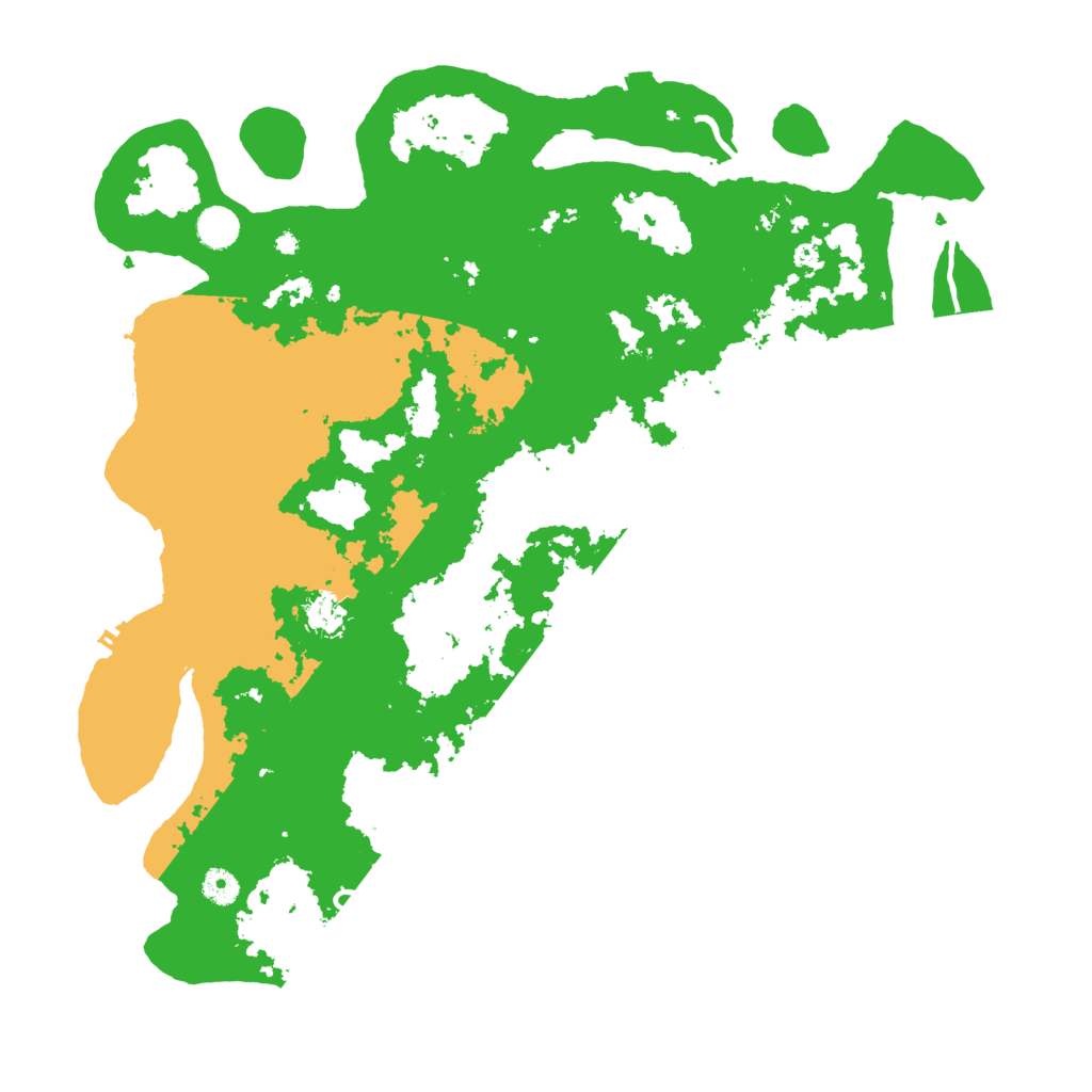 Biome Rust Map: Procedural Map, Size: 4500, Seed: 7774567