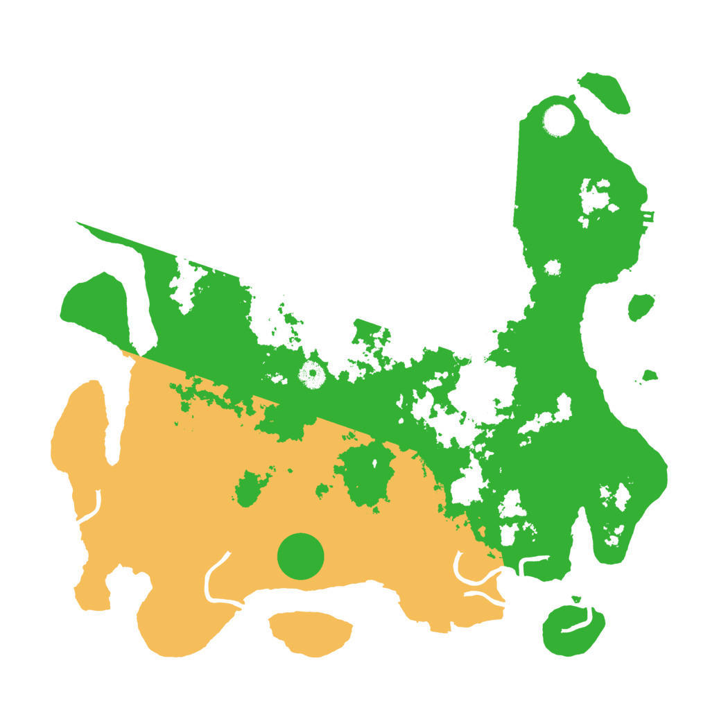 Biome Rust Map: Procedural Map, Size: 4000, Seed: 4521221