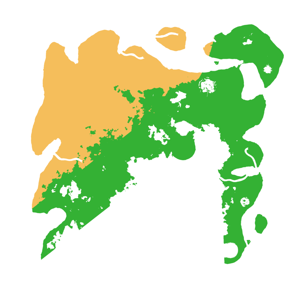 Biome Rust Map: Procedural Map, Size: 3500, Seed: 1875183809