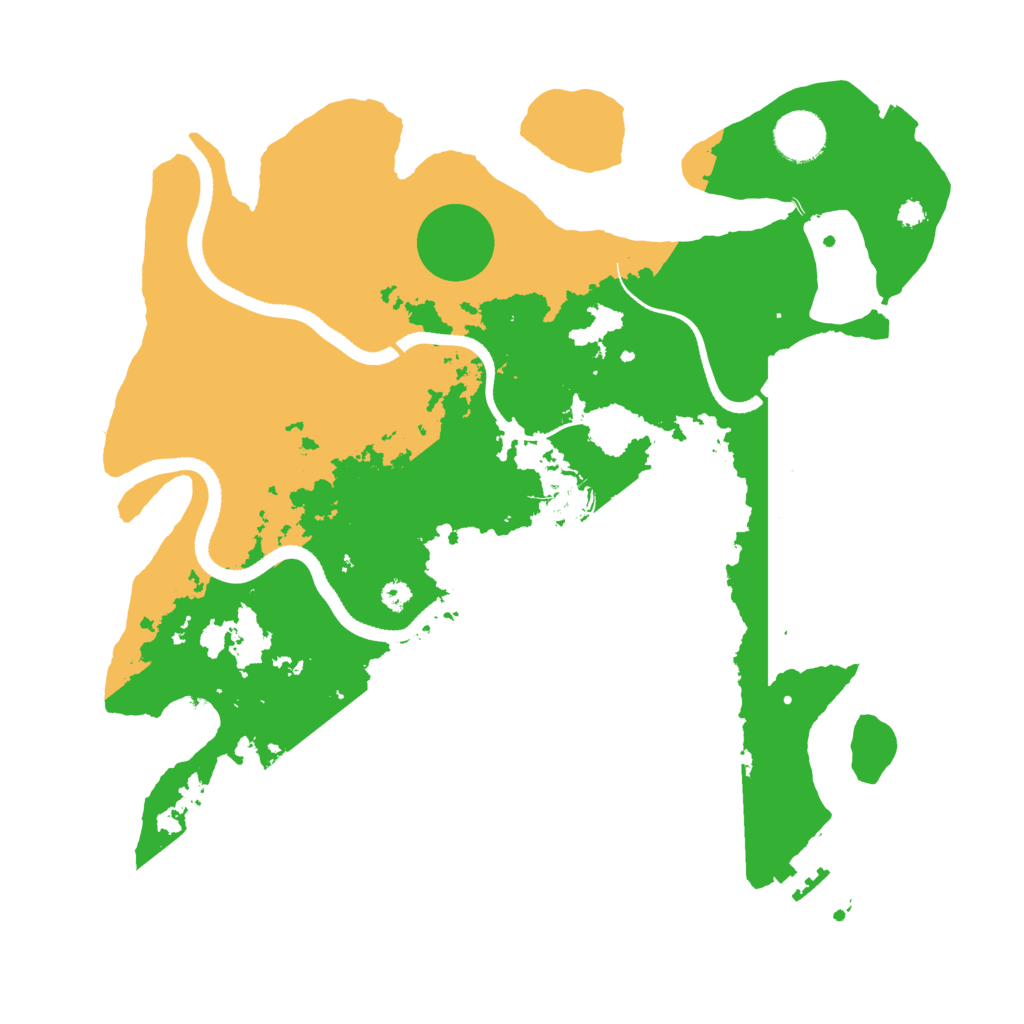 Biome Rust Map: Procedural Map, Size: 3500, Seed: 1875183809