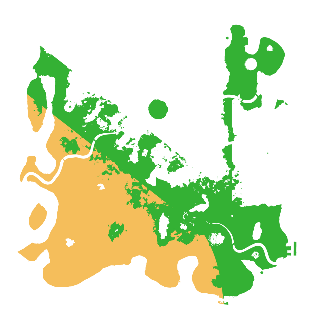 Biome Rust Map: Procedural Map, Size: 4500, Seed: 1417901156