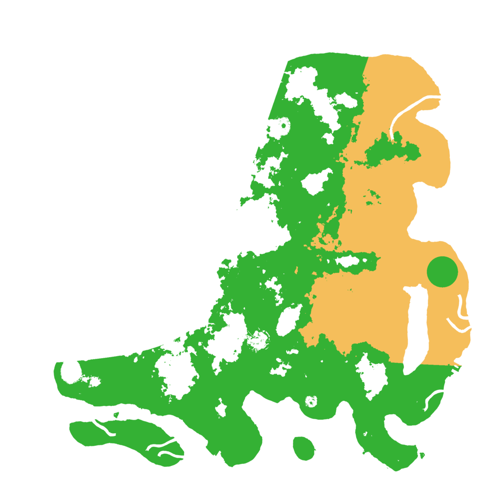 Biome Rust Map: Procedural Map, Size: 4250, Seed: 38258228